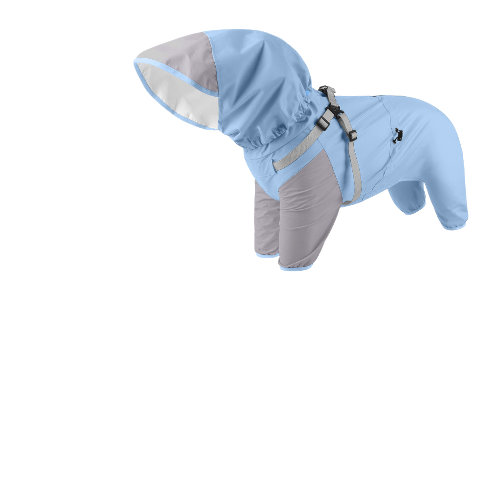 Dog four-legged raincoat