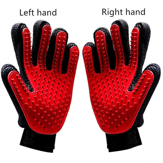Fashionable Rubber Bath Brush for Pets - Silicone Grooming Glove