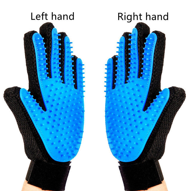 Fashionable Rubber Bath Brush for Pets - Silicone Grooming Glove