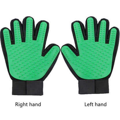 Fashionable Rubber Bath Brush for Pets - Silicone Grooming Glove
