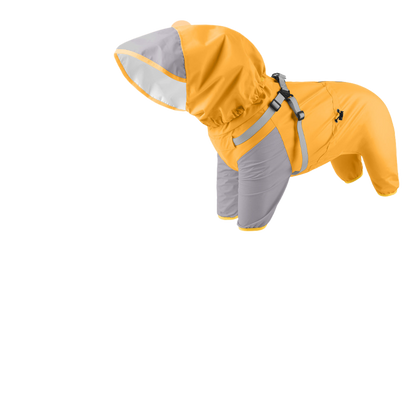 Dog four-legged raincoat