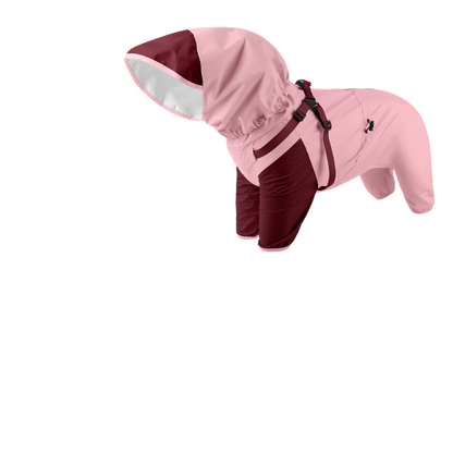 Dog four-legged raincoat